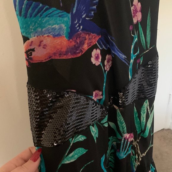 Matthew Williamson Multi-colored Bird Maxi Dress - Picture 5 of 7